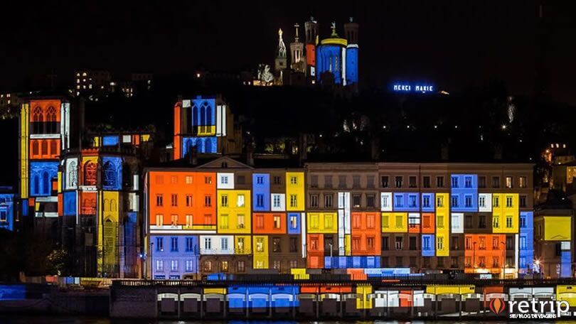 Festa das luzes em Lyon