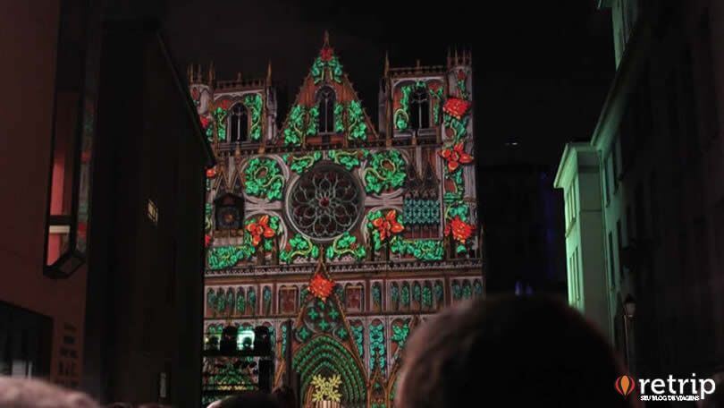 Festa das luzes em Lyon